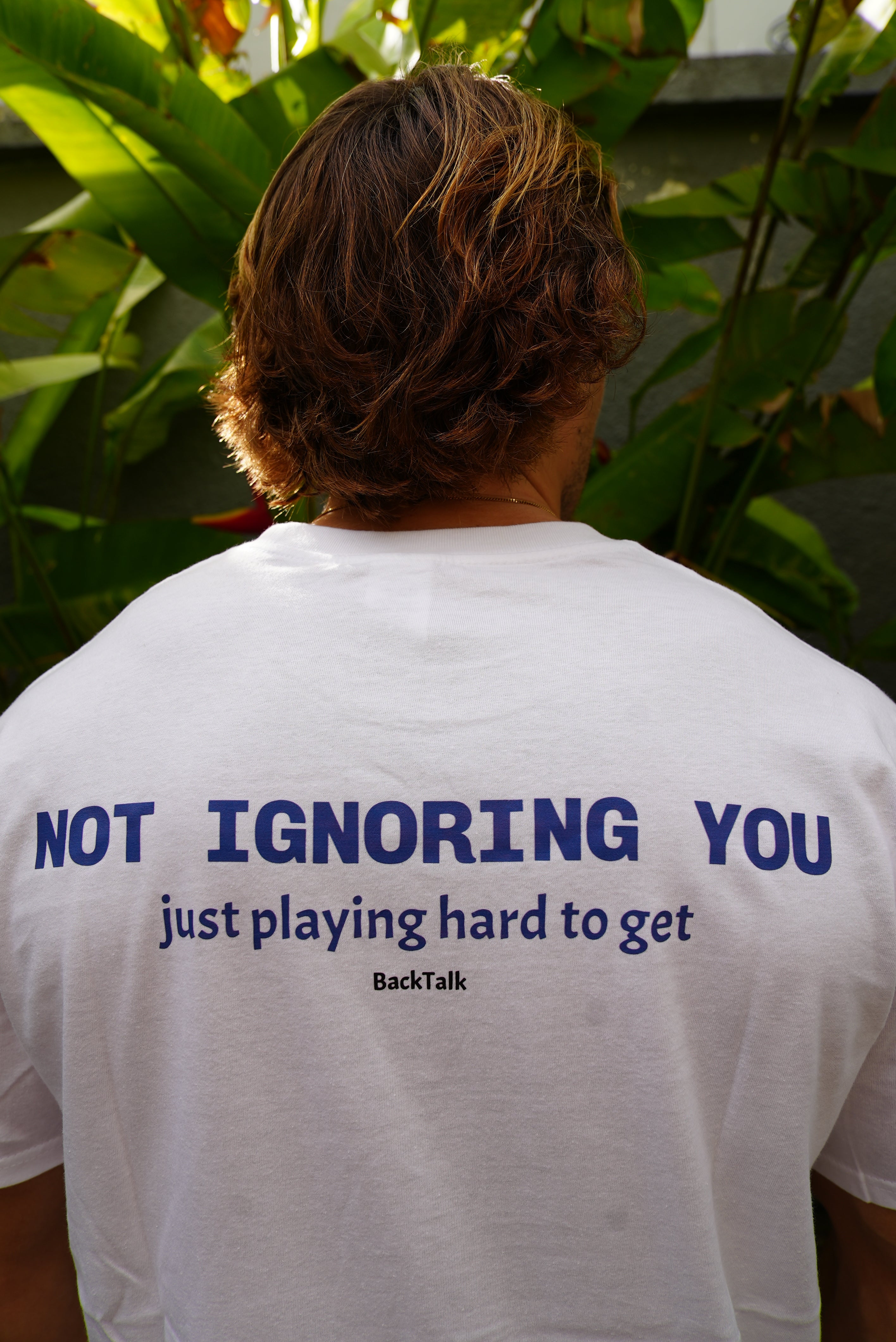 "Not Ignoring You, Just Playing Hard to Get" T-shirt | Funny & Relatable Slogans